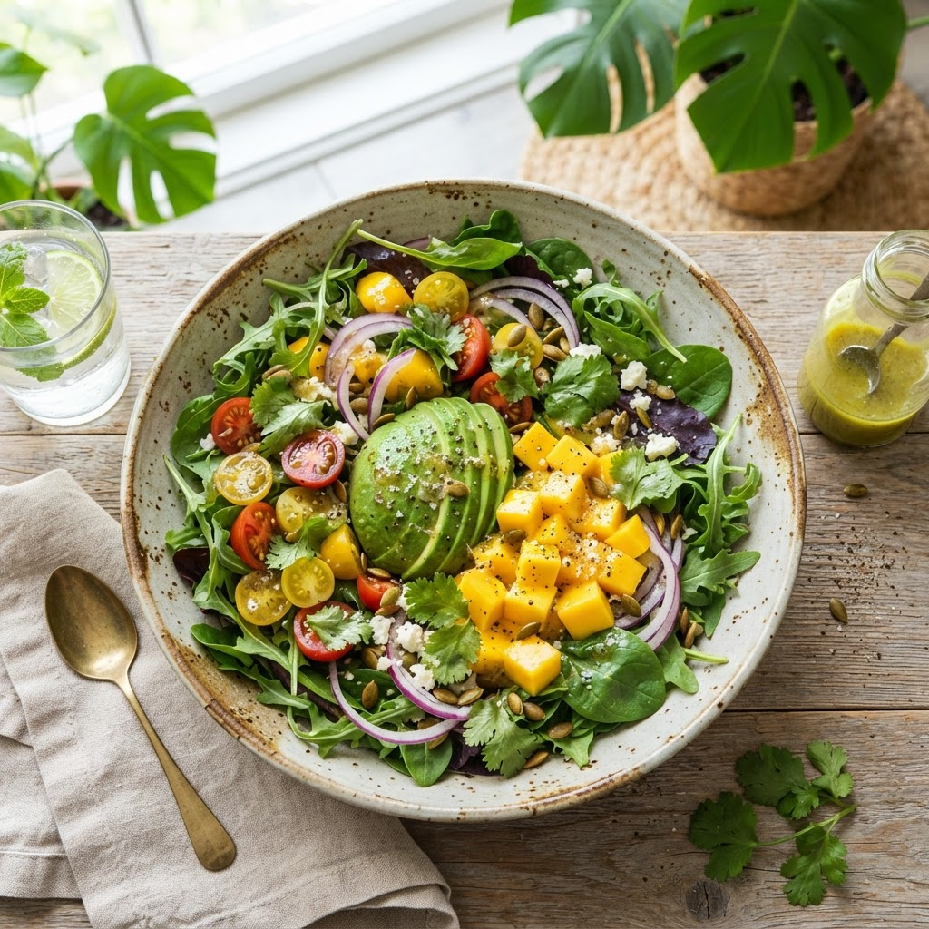 Avocado-Mango-Salat