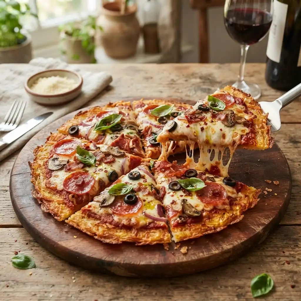 Pfannkuchen Pizza