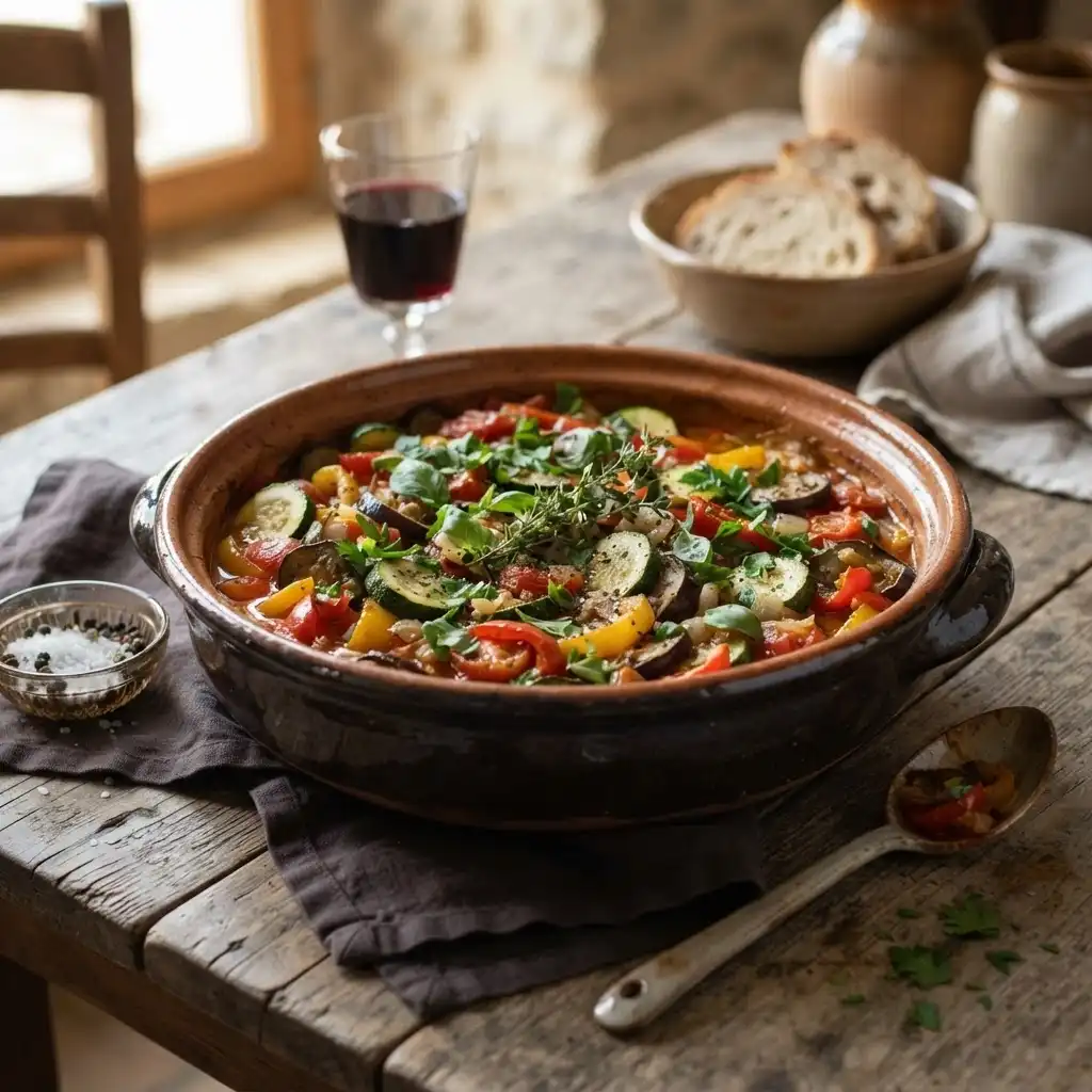 Ratatouille mit Kräutern