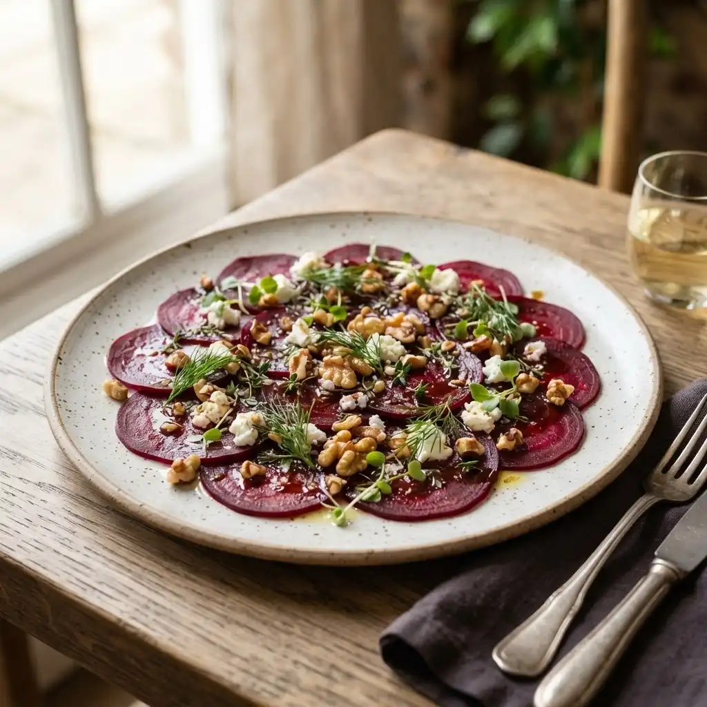 Rote-Bete-Carpaccio
