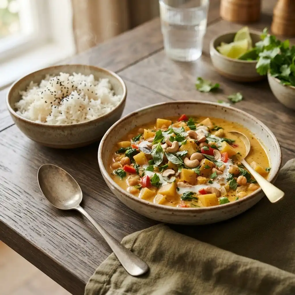 Steckrüben-Curry